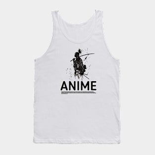 Anime sleep repeat samurai Tank Top